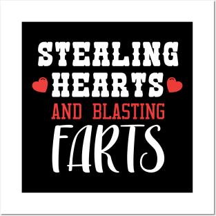 Stealing Hearts & Blasting Farts Posters and Art